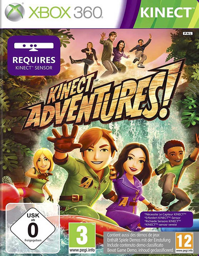 بازی Kinect Adventures مخصوص Xbox 360 نسخه اصلی اورجینال