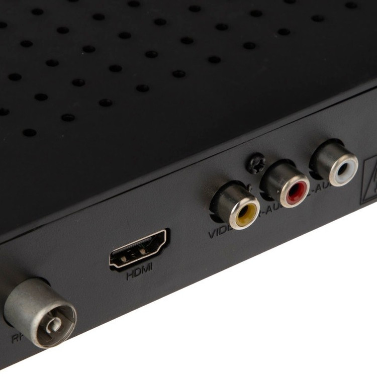 گیرنده دیجیتال پروویژن مدل HEVC.247 به همراه آنتن رومیزی امگا