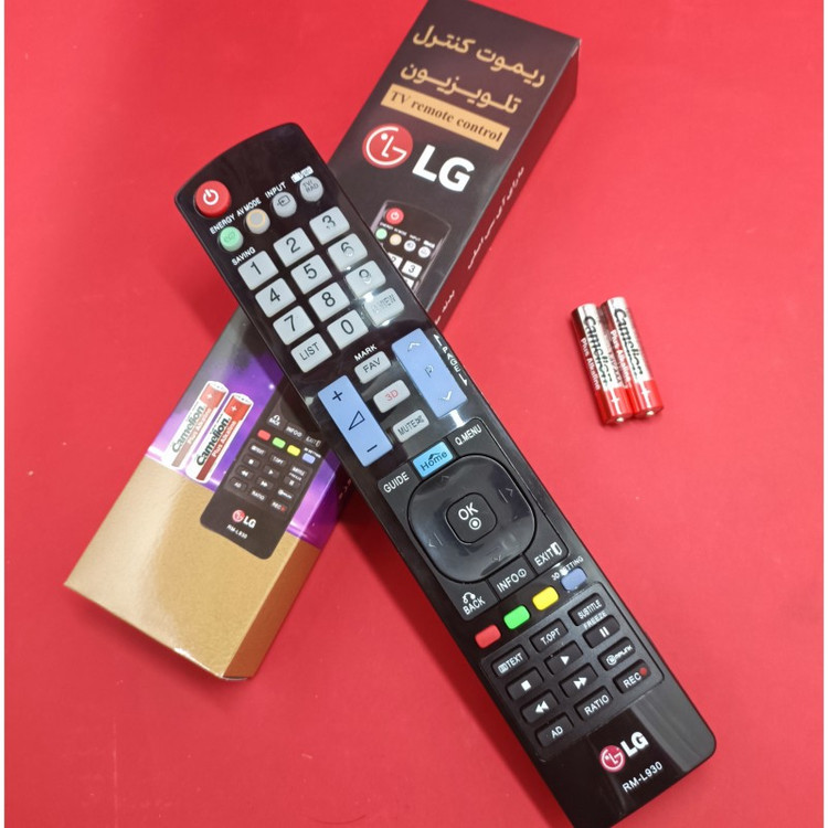 ریموت کنترل تلویزیون ال جی مدل RM-L930