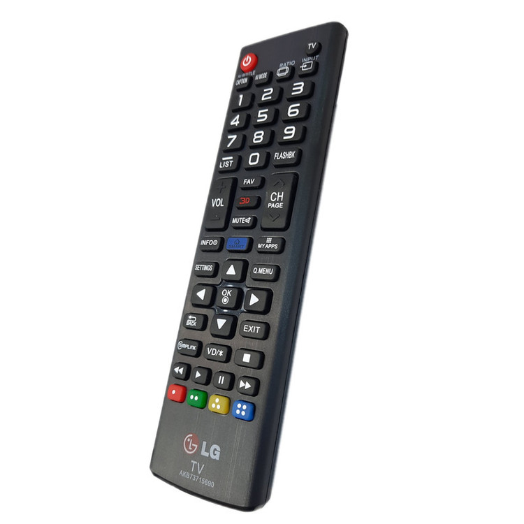 ریموت کنترل تلویزیون ال جی مدل AKB15690(3D)