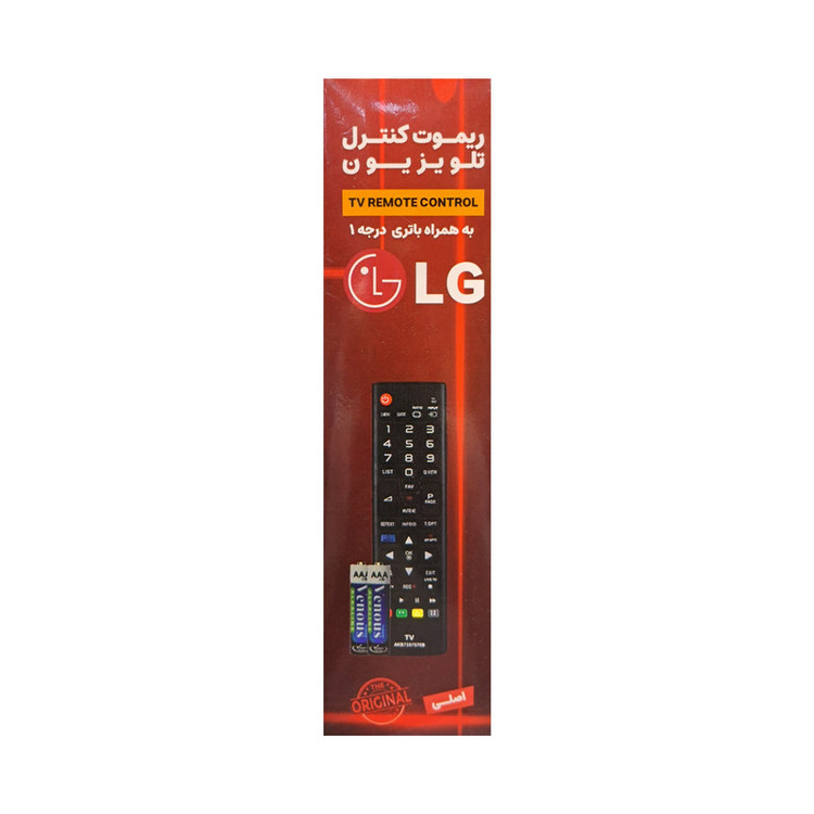 ریموت کنترل تلویزیون ال جی مدل AKB73715605 به همراه باتری