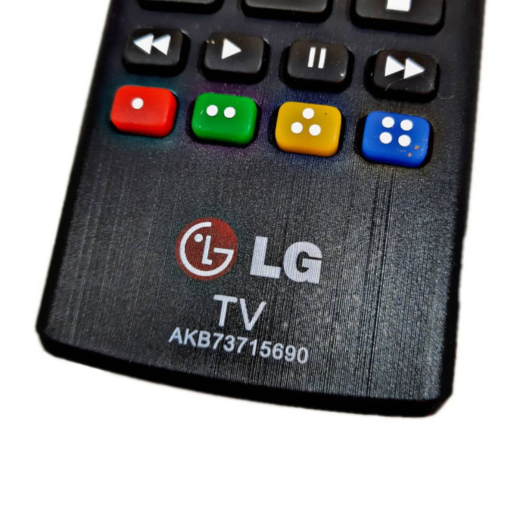 ریموت کنترل تلویزیون ال جی مدل AKB73715690 به همراه باتری