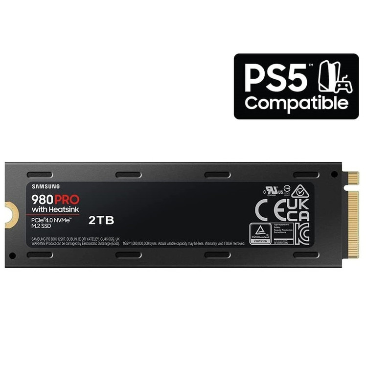 اس اس دی اینترنال سامسونگ مدل 980PRO HEATSINK ظرفیت یک ترابایت