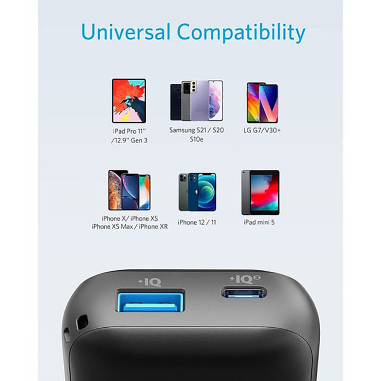 پاوربانک انکر مدل PowerCore Metro A1246 ظرفیت 10000 میلی آمپر ساعت