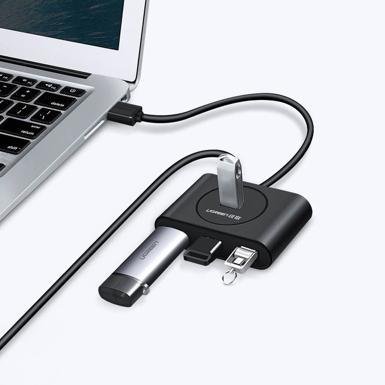 هاب چهار پورت USB 3.0 یوگرین مدل UG-20283 طول 1 متر