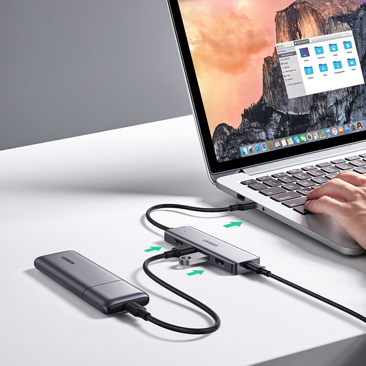 هاب 4 پورت USB 3.0 یوگرین مدل CM219-50985