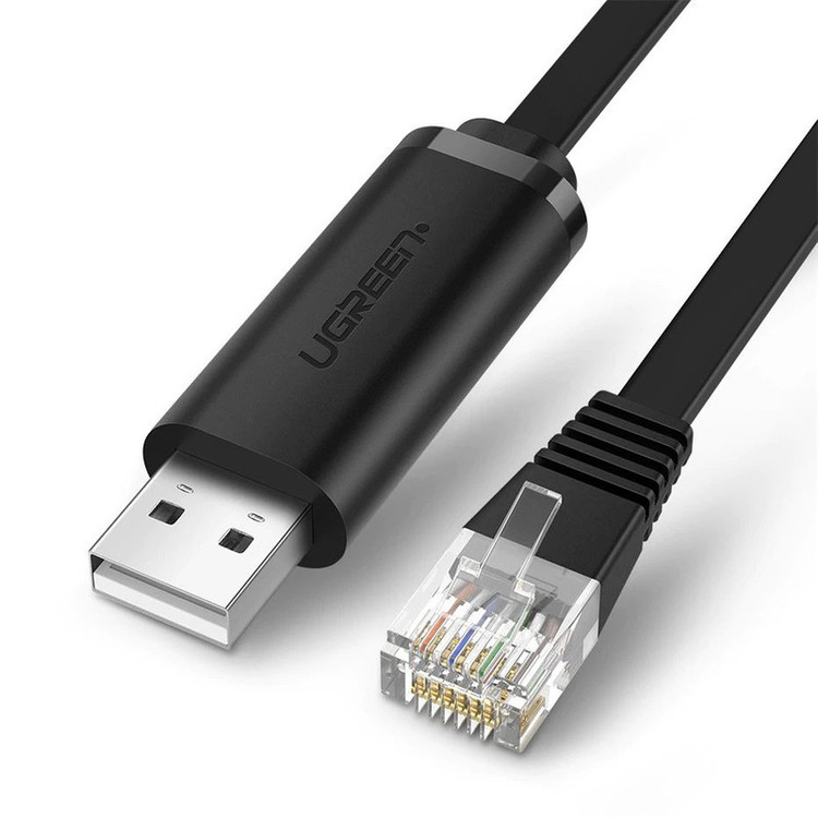 کابل تبدیل USB به RJ45 یوگرین مدل CM204-50773 طول 1.5 متر
