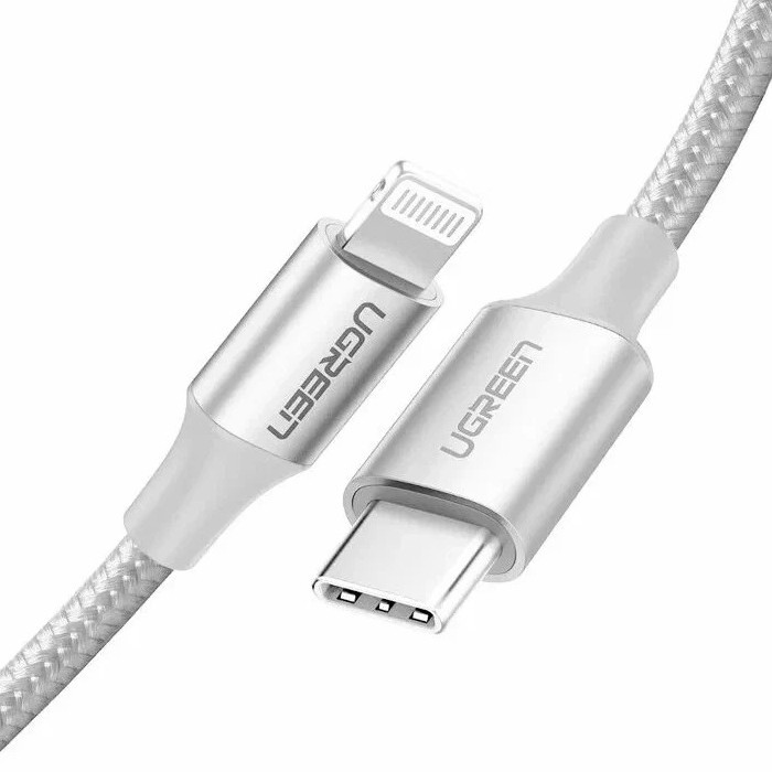 کابل تبدیل usb-c به لایتنینگ یوگرین مدل US304 طول 1 متر