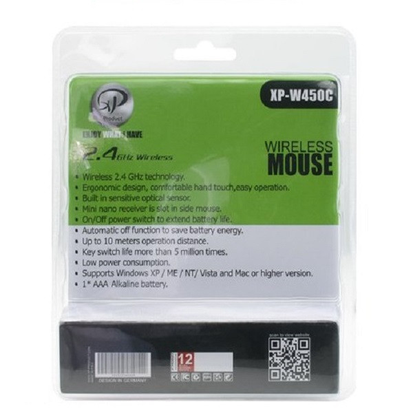 ماوس بی سیم ایکس پی-پروداکت مدل xp-w450c