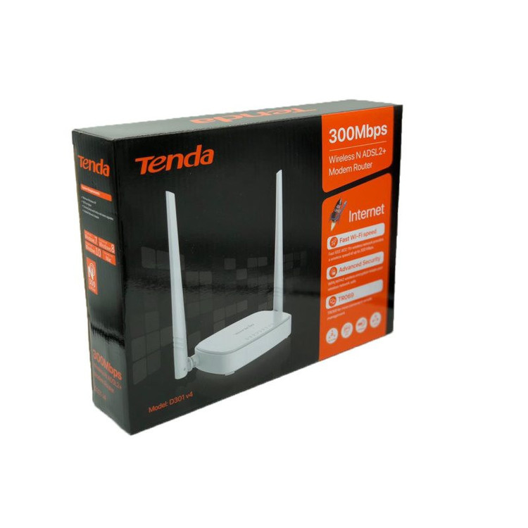 مودم روتر +ADSL2 تندا مدل D301 V4