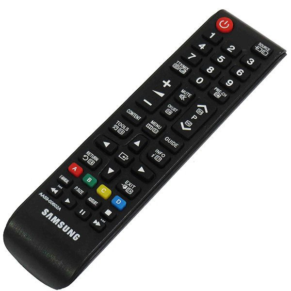 ریموت کنترل تلویزیون مدل Sam0602A کد P98 به همراه باتری