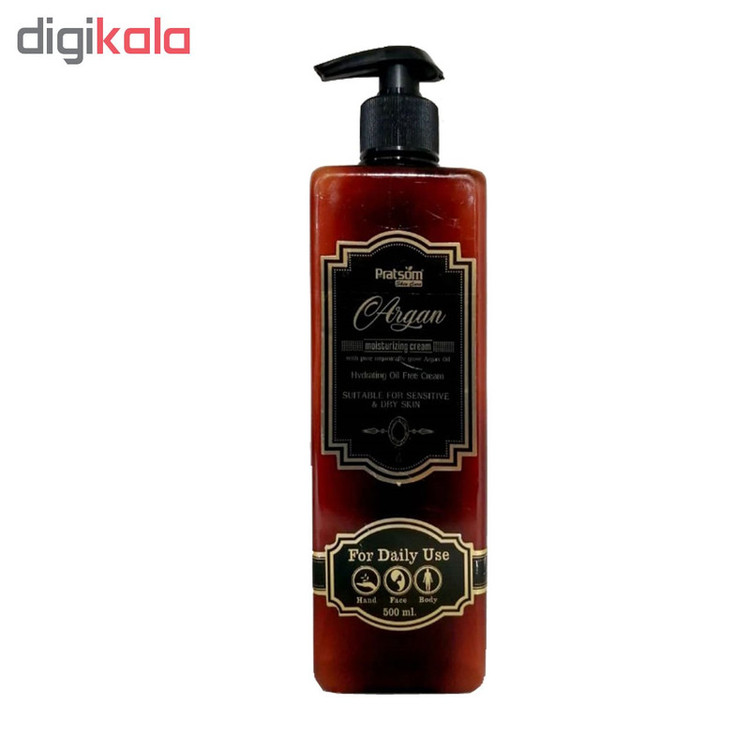 کرم مرطوب کننده پراتسوم مدل Argan حجم 500 میلی لیتر