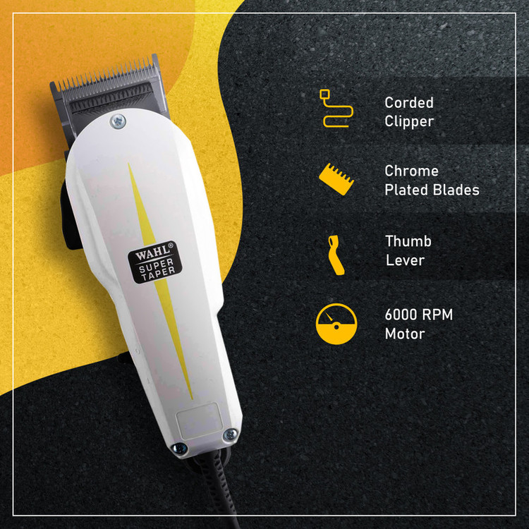 ماشین اصلاح موی سر وال پروفشنال مدل Professional Super Taper Hair Clipper