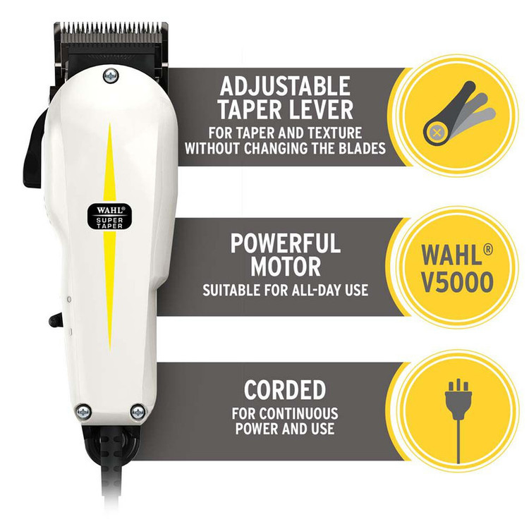 ماشین اصلاح موی سر وال پروفشنال مدل Professional Super Taper Hair Clipper