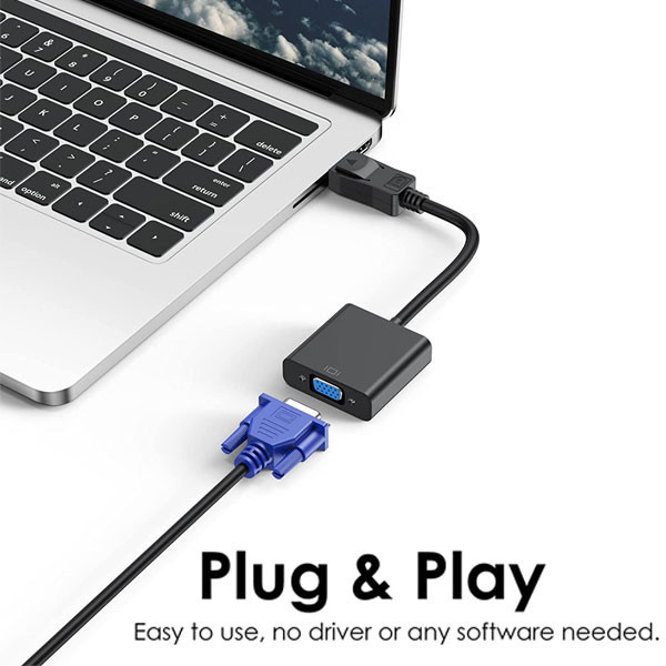 مبدل Display Port به VGA ایلون مدل CV1003