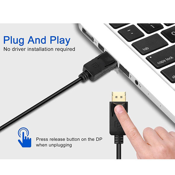 مبدل Display Port به VGA ایلون مدل CV1003