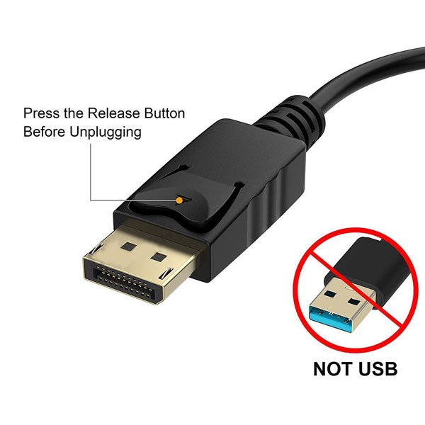 مبدل Display Port به VGA ایلون مدل CV1003