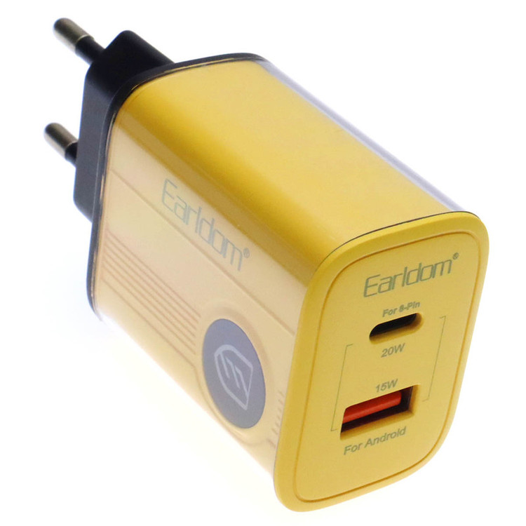 شارژر دیواری 20 وات ارلدام مدل EU40-PD