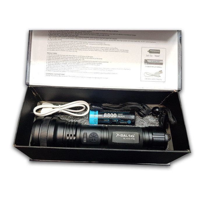 چراغ قوه ایکس بلاگ مدل BL-K70-P90