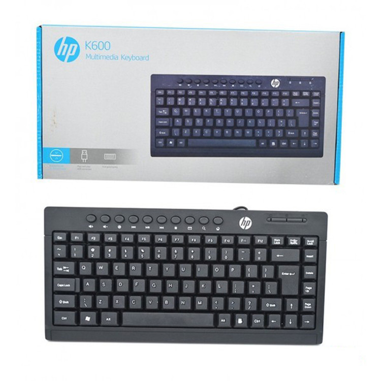 کیبورد اچ پی مدل K600 MINI MULTIMEDIA