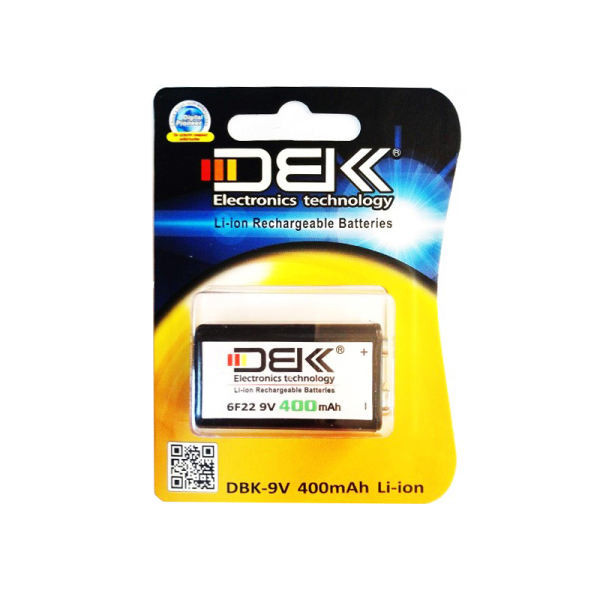 شارژر باتری سی.اف.ال به همراه باتری کتابی قابل شارژ دی بی کی 400MAH