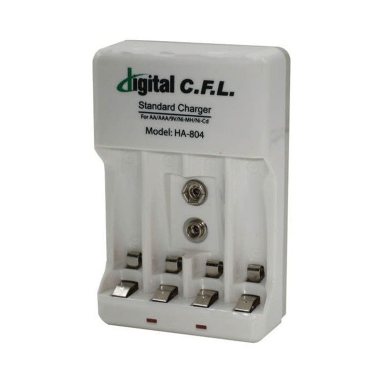 شارژر باتری سی.اف.ال به همراه باتری کتابی قابل شارژ دی بی کی 400MAH