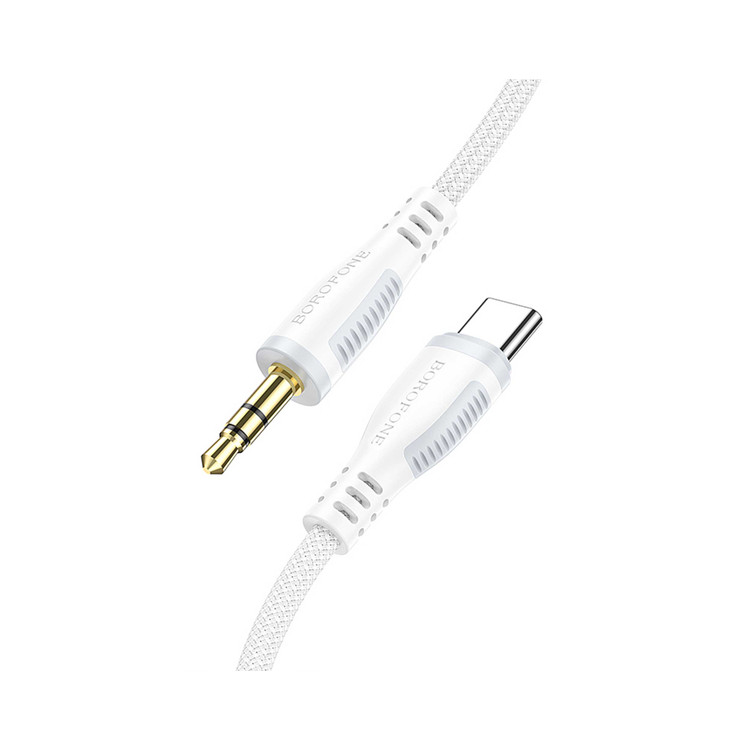 کابل تبدیل USB-C به جک 3.5 میلی متری بروفون مدل BL14 طول 1 متر