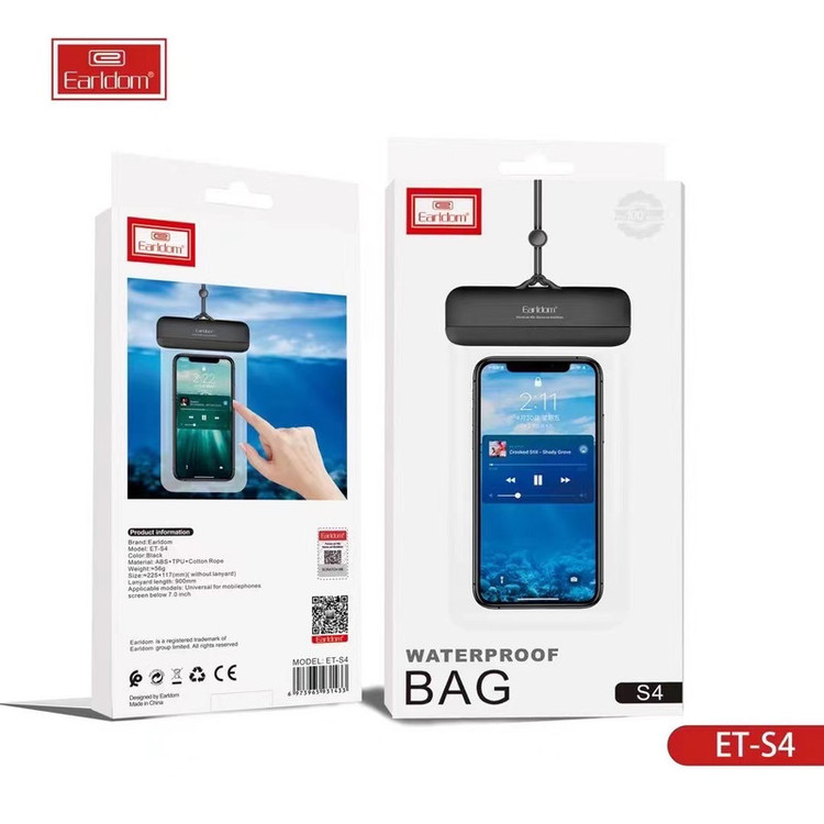 کیف ضد آب گوشی ارلدام مدل ET-S4 کد P98