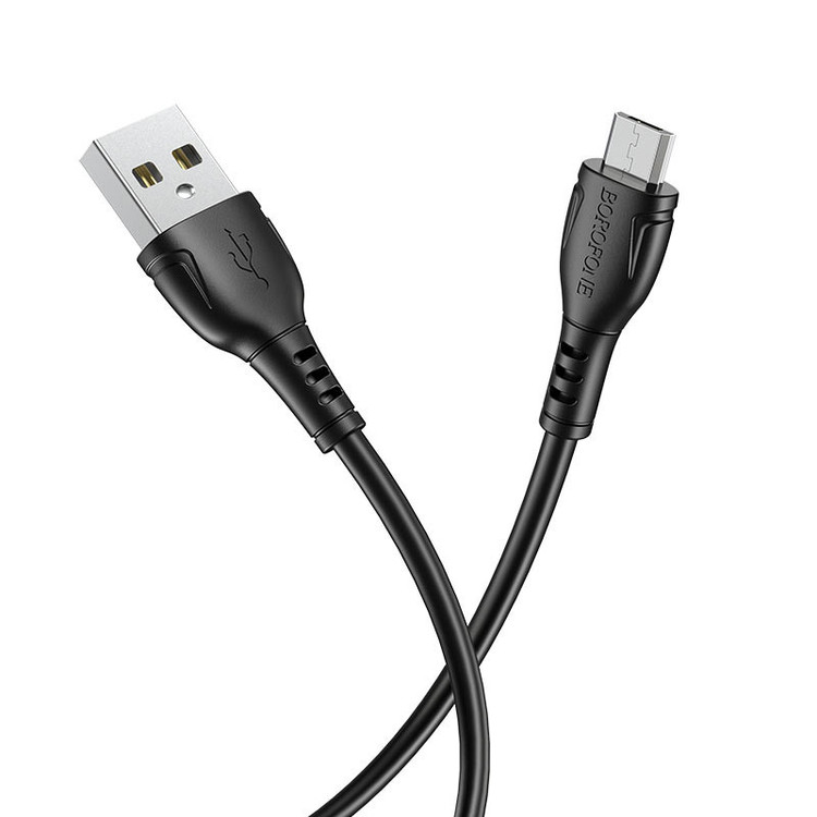 کابل تبدیل USB به MicroUSB بروفون مدل BX51 طول 1 متر
