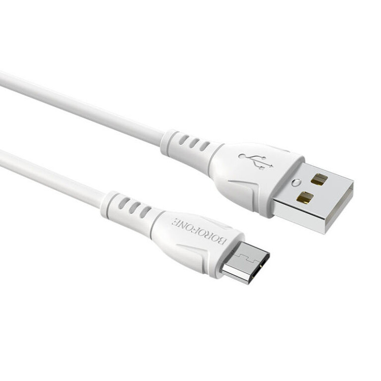کابل تبدیل USB به MicroUSB بروفون مدل BX51 طول 1 متر
