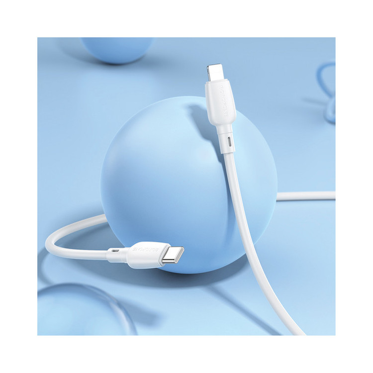 کابل تبدیل USB-C به لایتنینگ بروفون مدل BX93 20W طول 1 متر