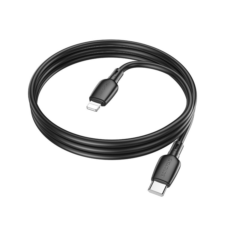 کابل تبدیل USB-C به لایتنینگ بروفون مدل BX93 20W طول 1 متر
