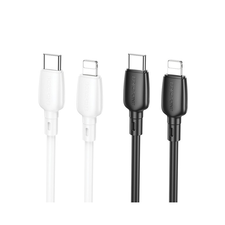 کابل تبدیل USB-C به لایتنینگ بروفون مدل BX93 20W طول 1 متر