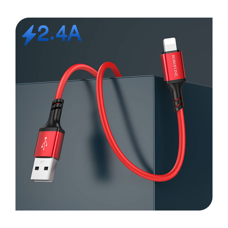 کابل تبدیل USB به لایتنینگ بروفون مدل BX83 طول 1 متر