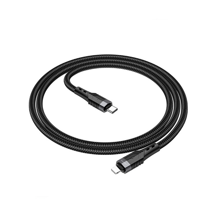 کابل تبدیل USB-C به لایتنینگ بروفون مدل BU35 20W طول 1.2 متر