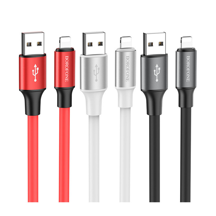 کابل تبدیل USB به لایتنینگ بروفون مدل BX82 طول 1 متر