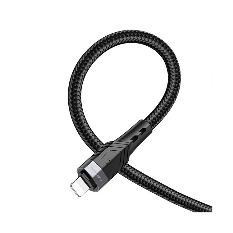 کابل تبدیل USB-C به لایتنینگ بروفون مدل BU35 20W طول 1.2 متر
