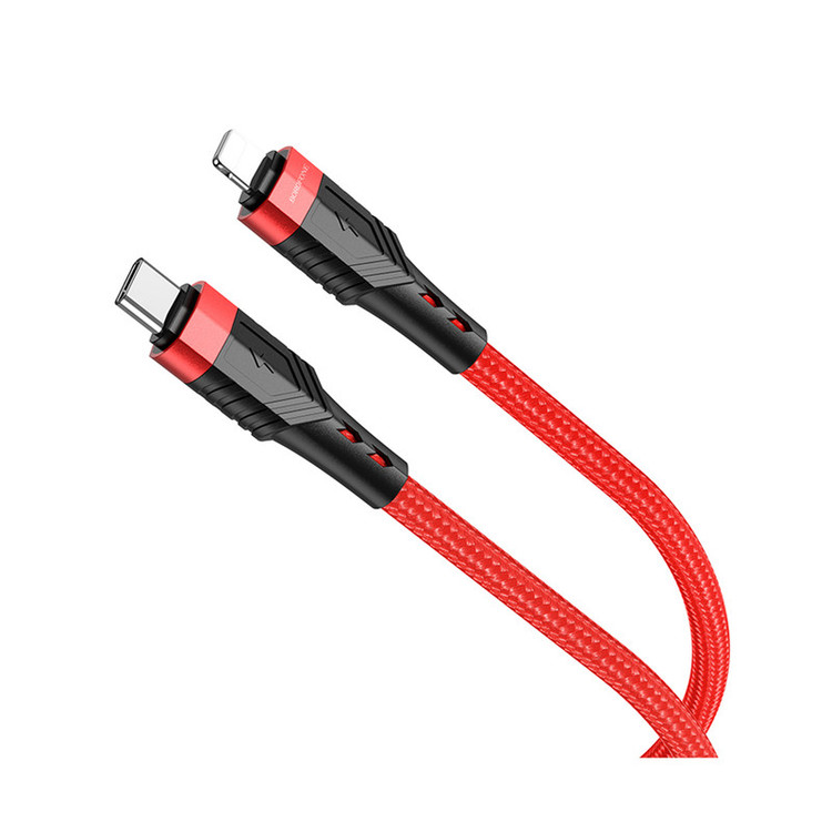 کابل تبدیل USB-C به لایتنینگ بروفون مدل BU35 20W طول 1.2 متر