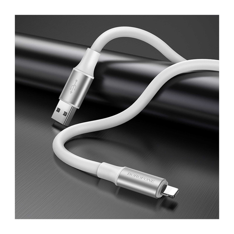 کابل تبدیل USB به لایتنینگ بروفون مدل BX82 طول 1 متر