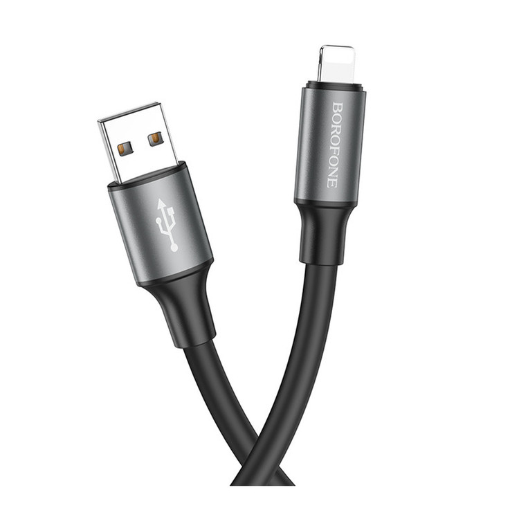کابل تبدیل USB به لایتنینگ بروفون مدل BX82 طول 1 متر