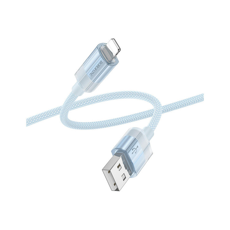 کابل تبدیل USB به لایتنینگ بروفون مدل BU44 طول 1.2 متر