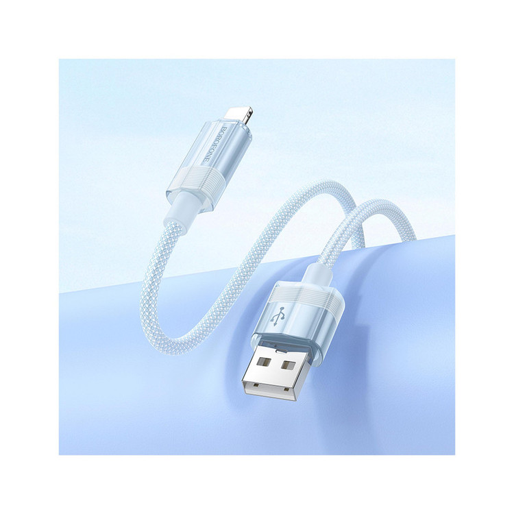 کابل تبدیل USB به لایتنینگ بروفون مدل BU44 طول 1.2 متر