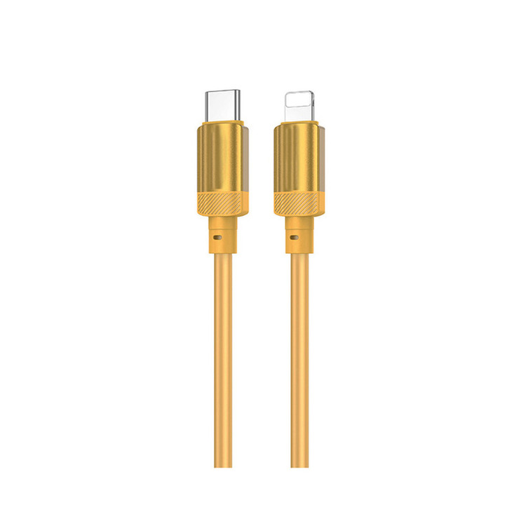 کابل تبدیل USB-C به لایتنینگ بروفون مدل BX108 PD 27W طول 1 متر
