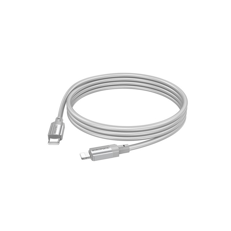 کابل تبدیل USB-C به لایتنینگ بروفون مدل BX108 PD 27W طول 1 متر