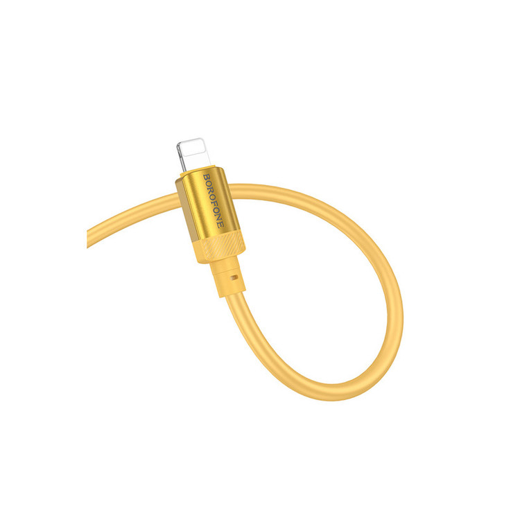 کابل تبدیل USB-C به لایتنینگ بروفون مدل BX108 PD 27W طول 1 متر