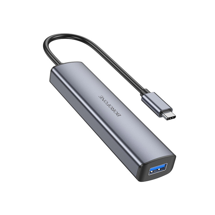 هاب 4 پورت USB-C بروفون مدل DH12 4IN1