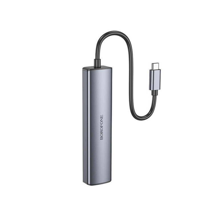هاب 4 پورت USB-C بروفون مدل DH12 4IN1