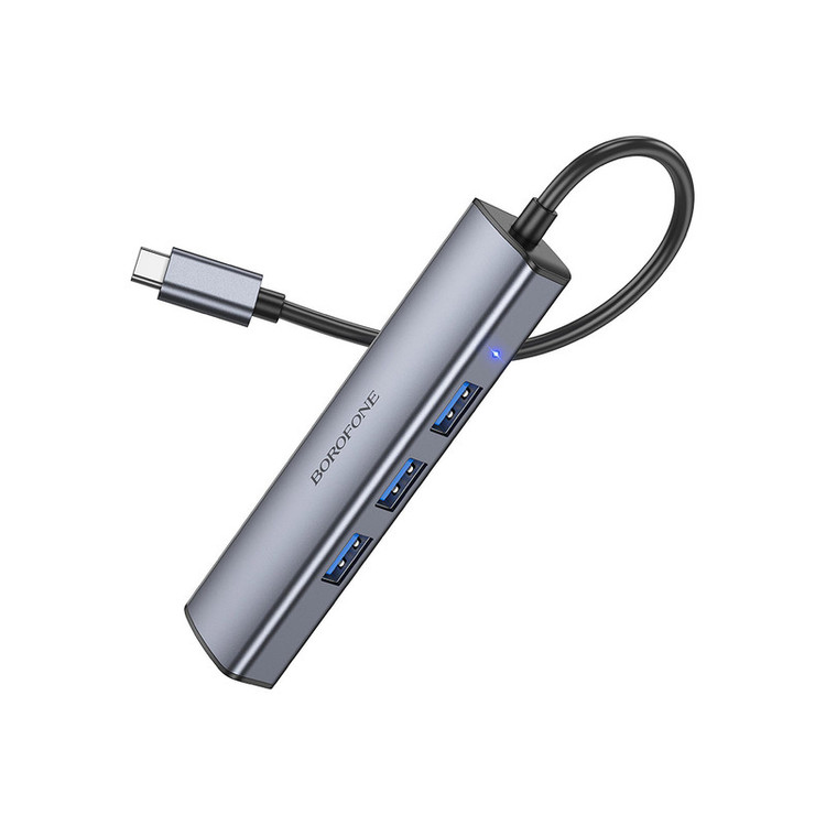 هاب 4 پورت USB-C بروفون مدل DH12 4IN1