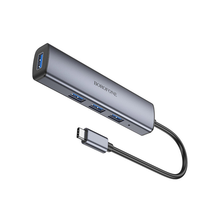 هاب 4 پورت USB-C بروفون مدل DH12 4IN1
