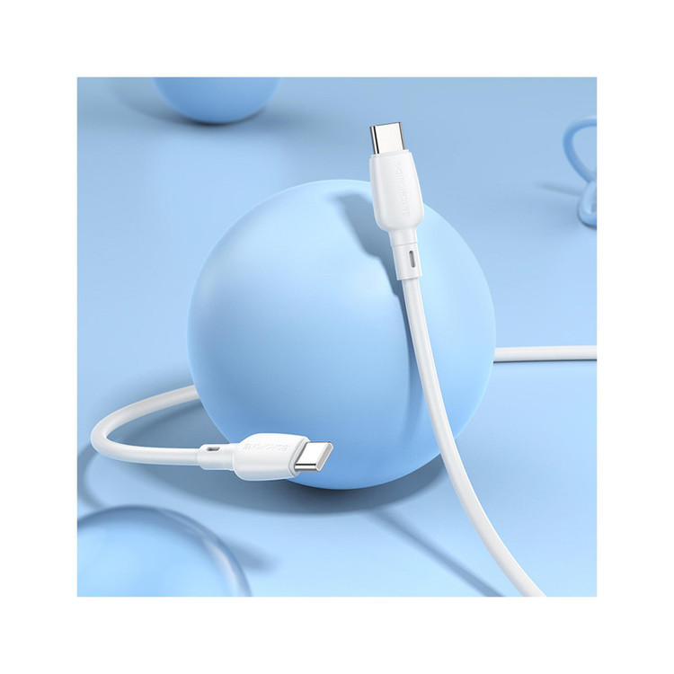 کابل USB-C بروفون مدل BX93 60W طول 1 متر